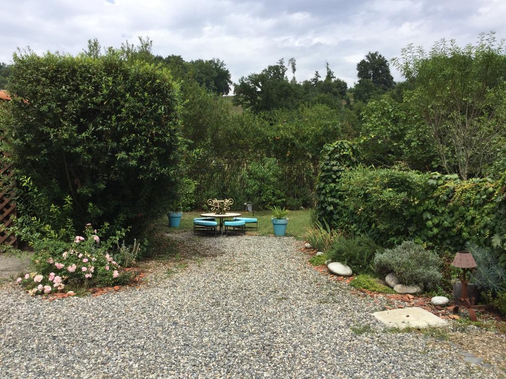 Bed and Breakfast Loft Atypique Villeneuve-de-Riviere Экстерьер фото